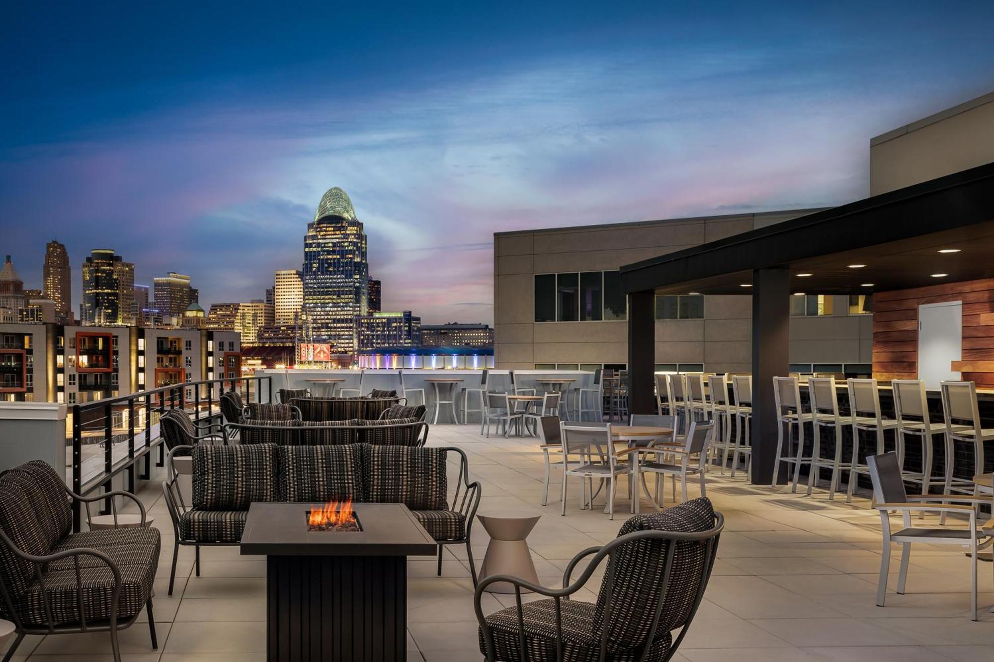 Homewood Suites By Hilton Newport Cincinnati Exterior foto